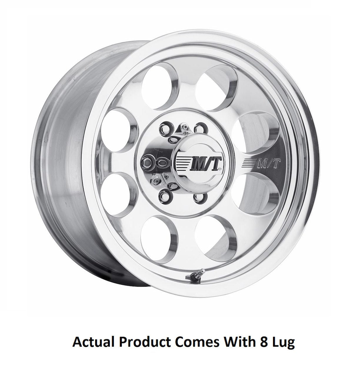 Mickey Thompson Wheel, 16 in Diameter x 12 in Width, 8 x 165.1 Millimeter/8 x 6.50 in Bolt Pattern, -50 Millimeter Offset - 226100056