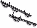 N-Fab Nerf Bar, W2W Series, 2 in Round Bent, Black Textured Powder Coated Steel - T1164RL