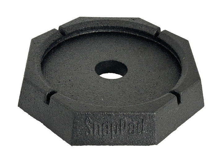 SnapPad Leveling Jack Foot Pad, Fits 9 in Round Jack ft, 11 in Diameter, Black - XTRSP1