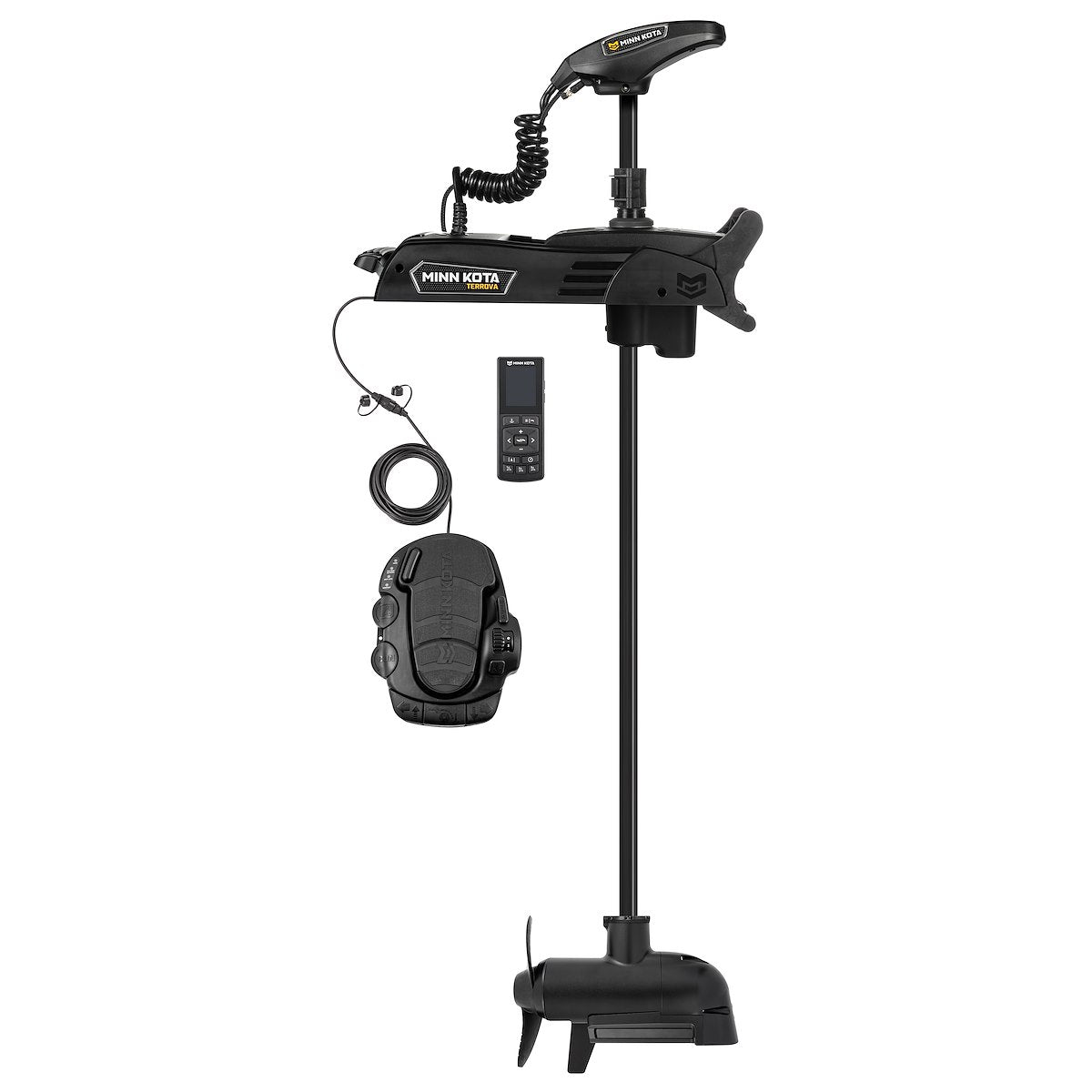 Minn Kota Trolling Motor, Terrova QUEST Series, 90 lb Of Thrust At 24 V/115 lb Of Thrust At 36 V, 60 in Shaft Length - 1358211