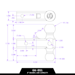 GEN-Y Hitch Adjustable Ball Mounts GH-051 product image 3