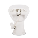 Dometic Toilet, 400 Series, Round Seat With 18 in Seat Height, White - 9610008275