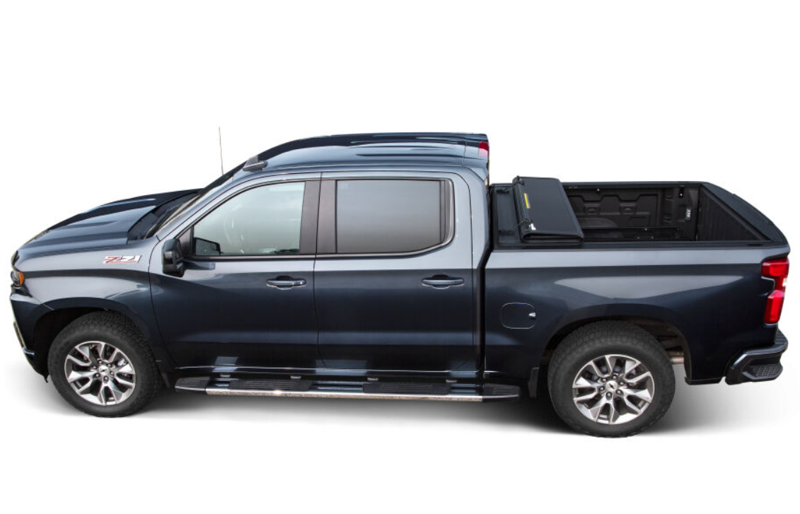Leer Tonneau Cover, HF650M, 3 Folds/4 Panels, Black Matte - 650320