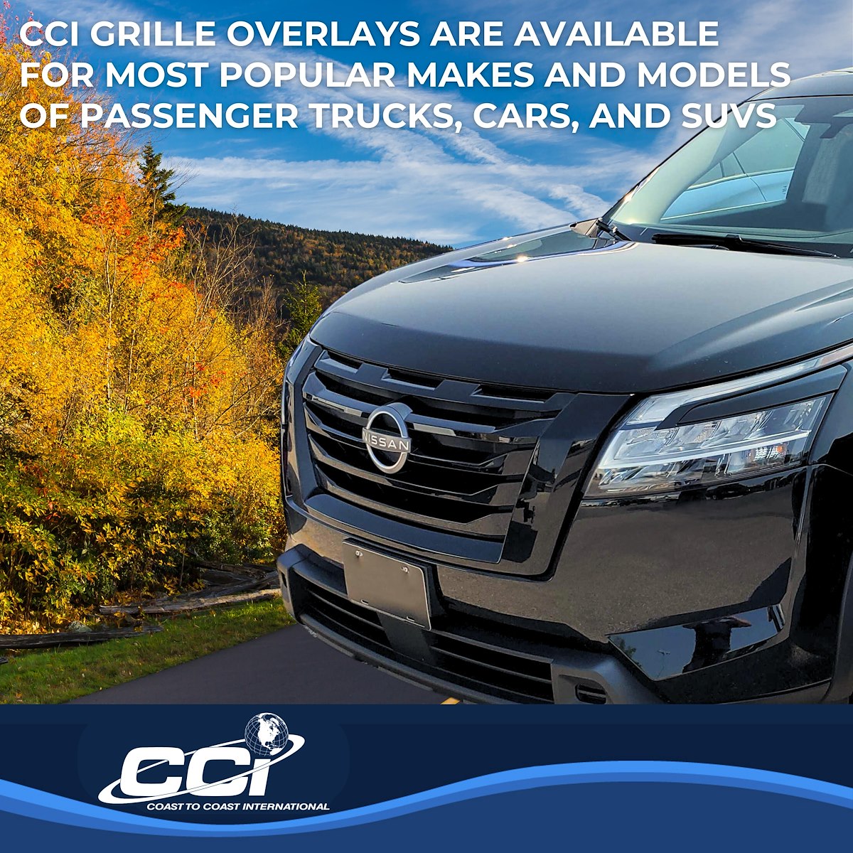 Coast2Coast Grille Overlays GI187BLK product image 5