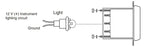 AutoMeter Ammeter Gauge 2586 product image 2