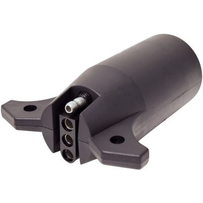 Valterra Trailer Wiring Connector Adapter, 7-Way Pin To 4 Flat - A10-7274