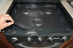 Stove Wrap Stove Top And Oven Protector, For Suburban Triangle 3 Burner Stove, Black, Heat Resistant Up To 550 degree Fahrenheit - SWRV400