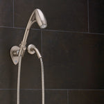 Oxygenics/ ETL Shower Head, Hand Held With 60 in Hose, With 2 Function Spray Settings, 2 in Outer Diameter - 26488