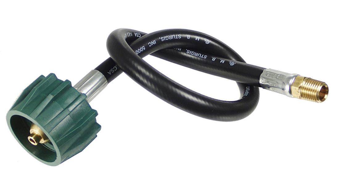 MB Sturgis Propane Hose, 1/4 in Male Pipe Thread x Type 1 ACME, 15 in Length, 200000 SCFH - 100473-15-MBS
