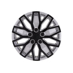 Coast2Coast Wheel Cover, 15 in, 10 U Spoke, Black/Silver, Set Of 4 - 105115SB