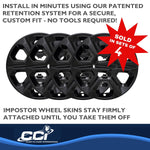 Coast2Coast Wheel Skins & Styled Wheel Covers IWCIMP413BLKN product image 5
