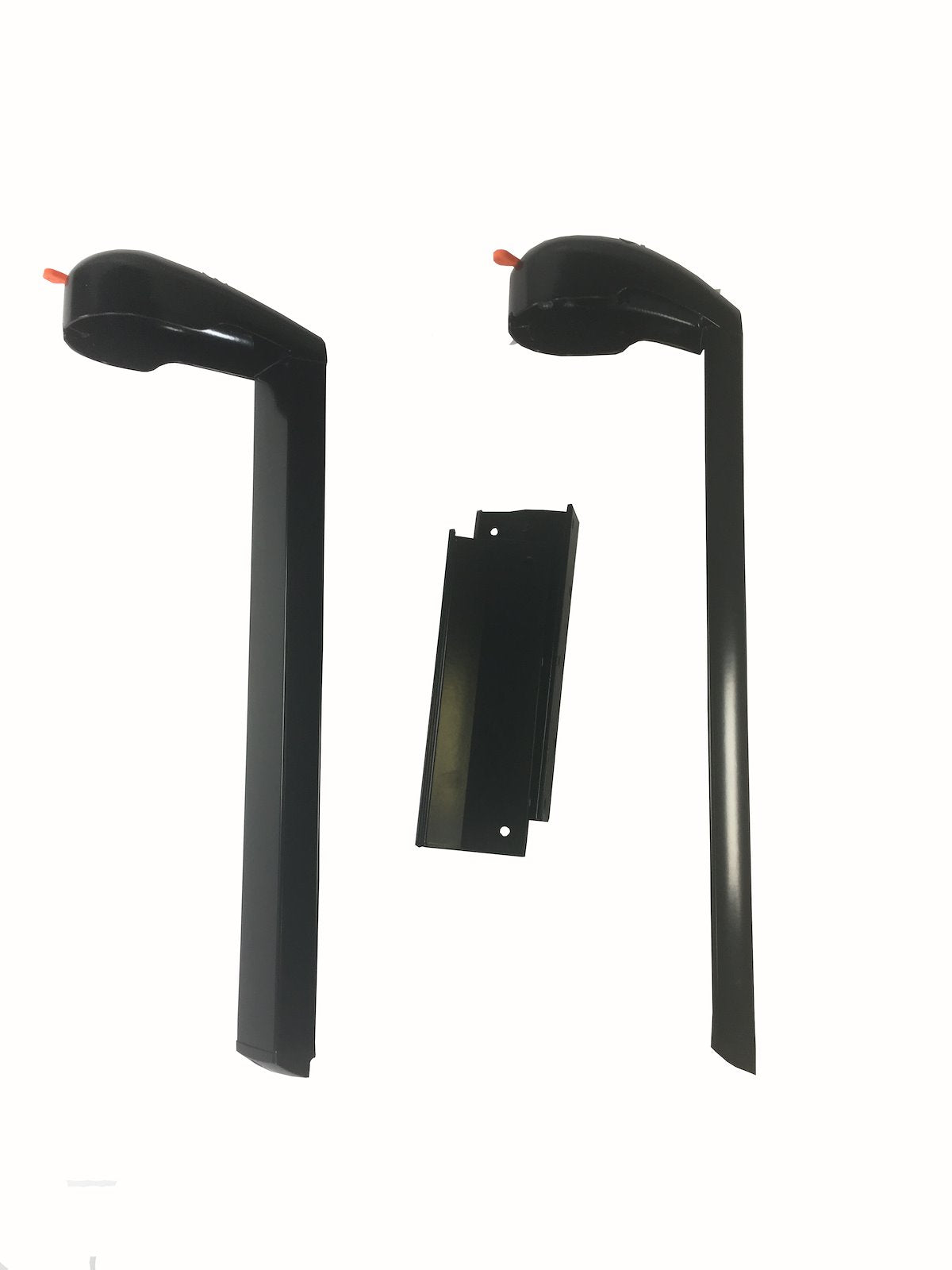 Carefree RV Awning Mounting Kit, Black, With Right Endcap/Left Endcap/2 Short Brackets - KGJVS15