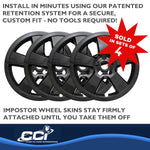 Coast2Coast Wheel Skins & Styled Wheel Covers IWCIMP375BLK product image 4