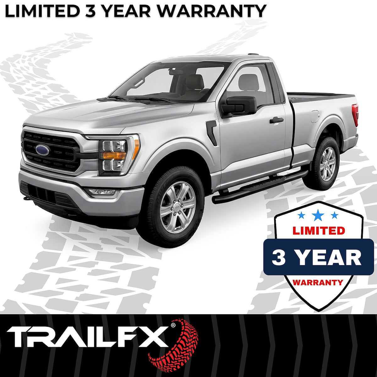 TrailFX Running Boards & Nerf Bars A7072B product image 8