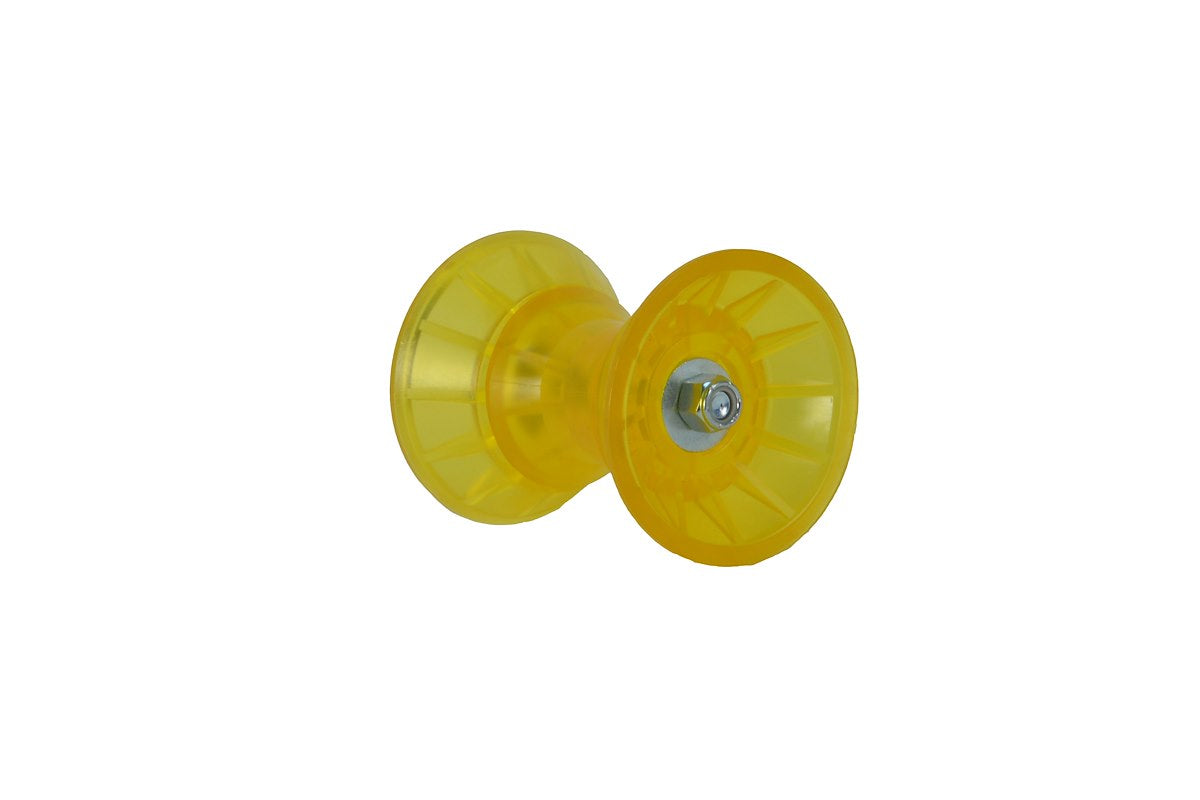 C.E. Smith Company Trailer Boat Roller, 3 in Width, 4-1/8 in Diameter, Fits 1/2 in Shaft - 29334