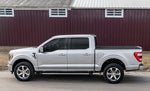 ACCESS Covers Tonneau Cover, 2 Folds/3 Panels, Black Urethane Finish, Aluminum - B3050099