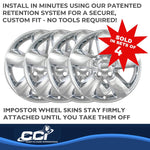Coast2Coast Wheel Skins & Styled Wheel Covers IWCIMP361X product image 4