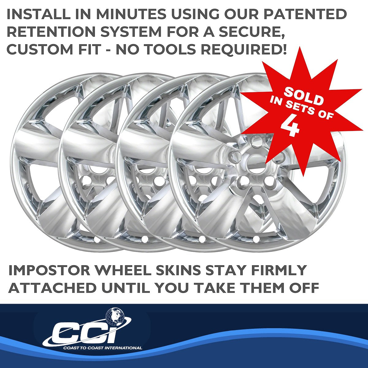 Coast2Coast Wheel Skins & Styled Wheel Covers IWCIMP361X product image 4