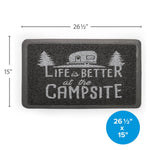 Camco Door Mat, 29 in Width x 17-1/4 in Length - 53200