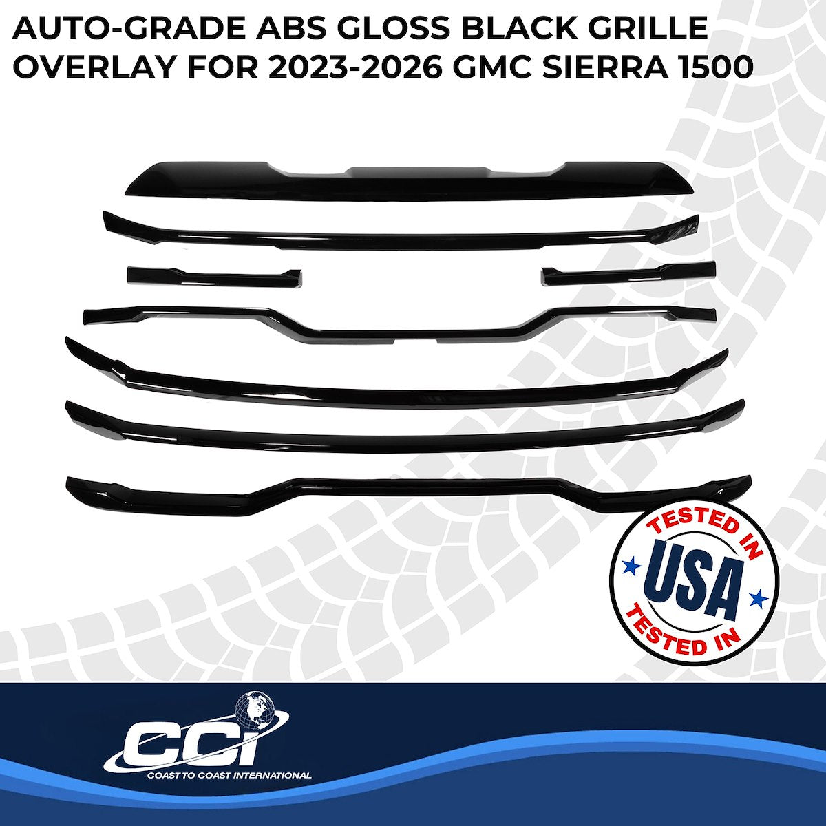 Coast2Coast Grille Overlays GI205BLK product image 2