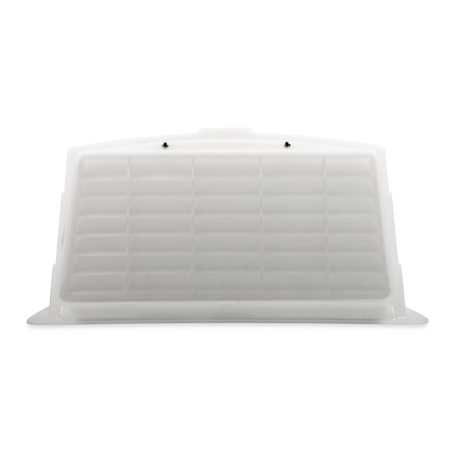 Camco Roof Vent Cover, For 14 in x 14 in Vents, White, Also Use New Number 40431 - 40433