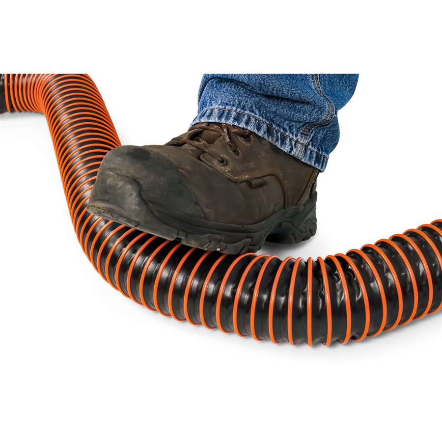 Camco Sewer Hose, 15 ft Extended Length, 3 in Diameter, Black Hose - 39861