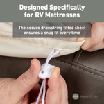 Lippert Bed Sheet, Fits Up To 14 in High Mattress - 2024121144