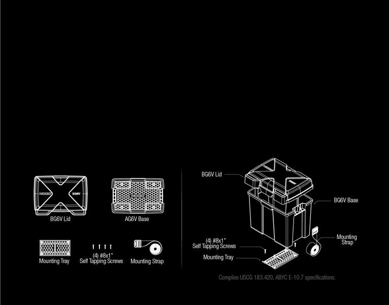 NOCO Battery Boxes & Trays BG6V product image 7