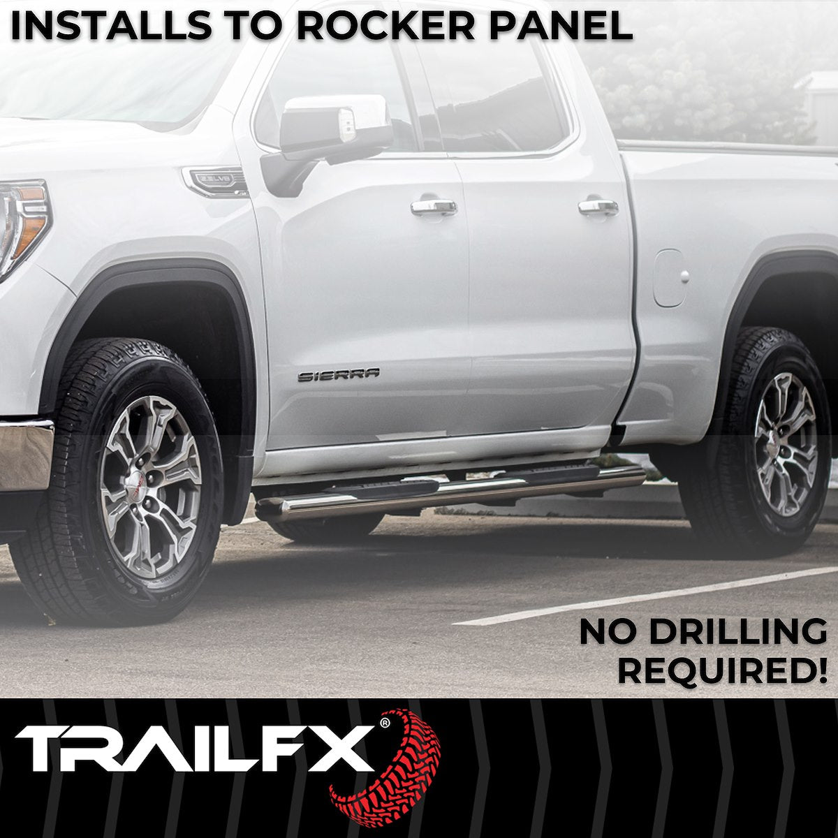 TrailFX Running Boards & Nerf Bars A7037S product image 7