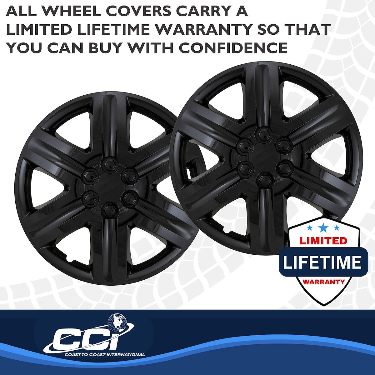 Coast2Coast Universal Wheel Covers IWC43118BLK product image 4