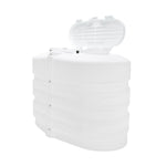 Camco Propane Tank Cover, For Dual 20 lb Tanks While Mounted, White, 29-1/2 in Width x 20-1/2 in Height x 15-1/2 in Depth - 50503