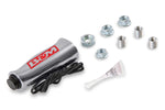 B&M Shifter Knob, 1/2-20 Thread Size, T Handle With Red B&M Logo, Brushed Aluminum - 80658
