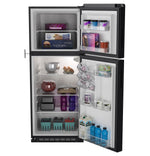 GE Appliances Refrigerator, Dual Compartment 2 Door Refrigerator With Top Freezer, 9.8 Cubic ft, 13.5 amp/12 V DC - PPV10R5YRSS