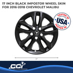 Coast2Coast Wheel Skins & Styled Wheel Covers IWCIMP406BLK product image 2