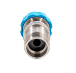 Camco Fresh Water Pressure Regulator, Stainless Steel, Preset Pressure Range of 50-60 PSI - 40054