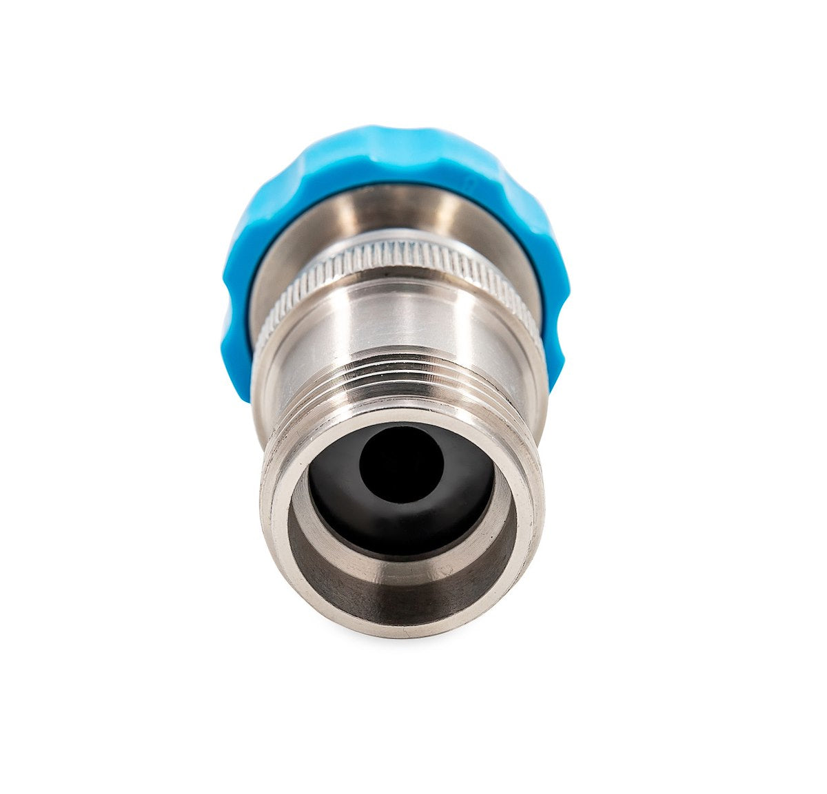 Camco Fresh Water Pressure Regulator, Stainless Steel, Preset Pressure Range of 50-60 PSI - 40054
