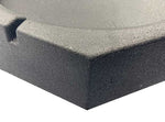SnapPad Leveling Jack Foot Pad, Fits 10 in Octagon Front And 12 in Round Back Jack Foots, Black, Set Of 4 - EQ812SP4