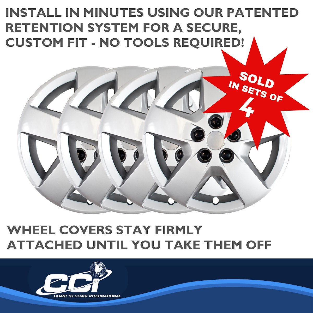 Coast2Coast Universal Wheel Covers IWC44016S product image 4