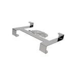 Camco Towel Rack, Fits Doors Up To 3/4 in Thick, 8-1/2 in Length x 4-5/8 in Width x 2-1/4 in Depth, Stainless Steel - 53381