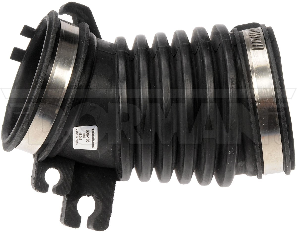 Dorman Air Intake Hose, 5-1/2 in Length, With 3 Clamps - 696-105