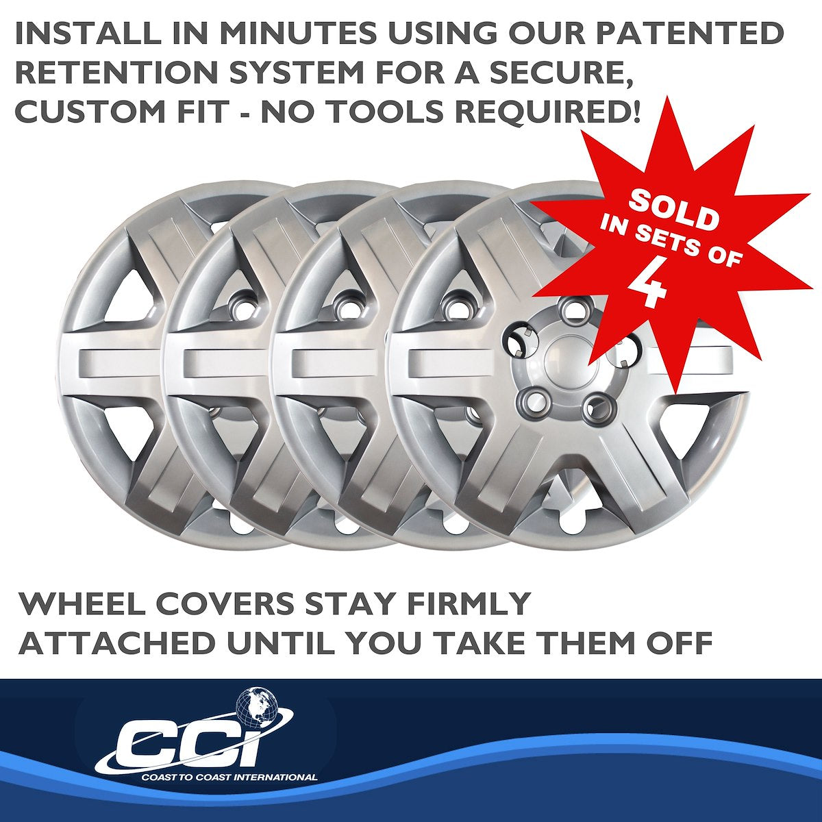Coast2Coast Universal Wheel Covers IWC45116S product image 4