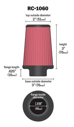 K&N Air Filter Elements RC-1060 product image 5