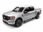 AMP Research Running Board, Textured Powder Coated, Black, Die Cast Aluminum - 76252-01A