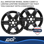 Coast2Coast Wheel Skins & Styled Wheel Covers IWCIMP395BLK product image 3