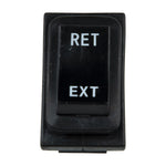 Lippert Trailer Tongue Jack Switch, Black - 2020102614