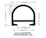 AP Products Slide Out Seal, 1 in Width x 15/16 in Height x 35 ft Length - 018-1065-EKD