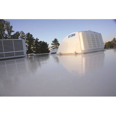 Camco Roof Vent Cover, For 14 in x 14 in Vents, White - 40431