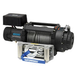 Superwinch Winch, 12 V Electric, 18000 lb Line Pull Capacity, 85 ft Wire Rope - 1518000