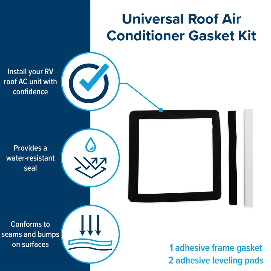 Camco Air Conditioner Installation Kit, For 14 in x 14 in Vent Openings - 25071
