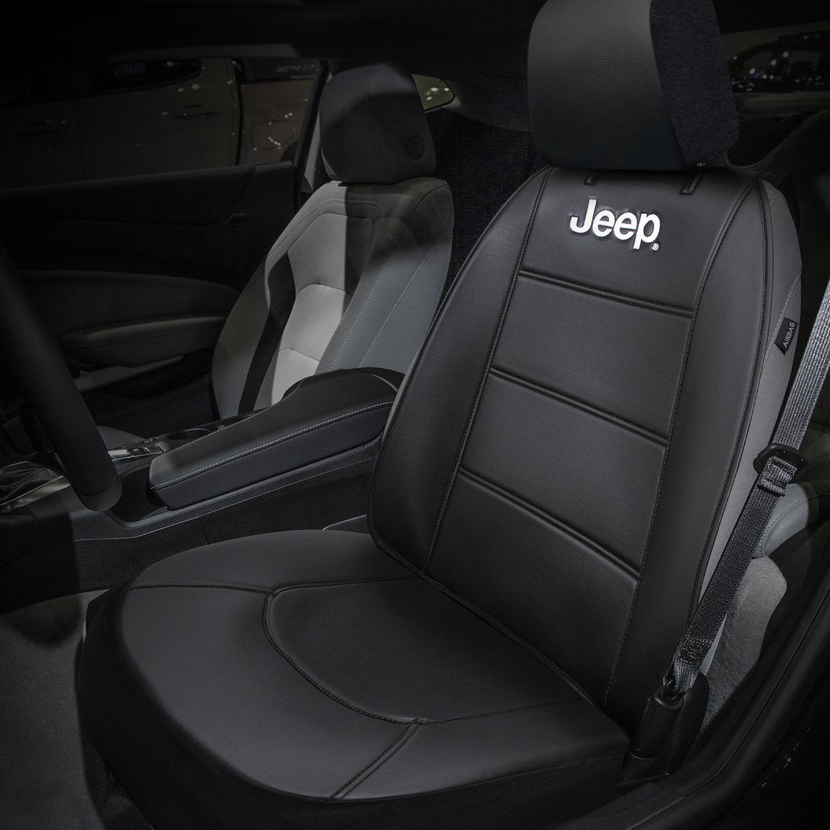 Plasticolor Seat Cover, Black/White - 008581R01